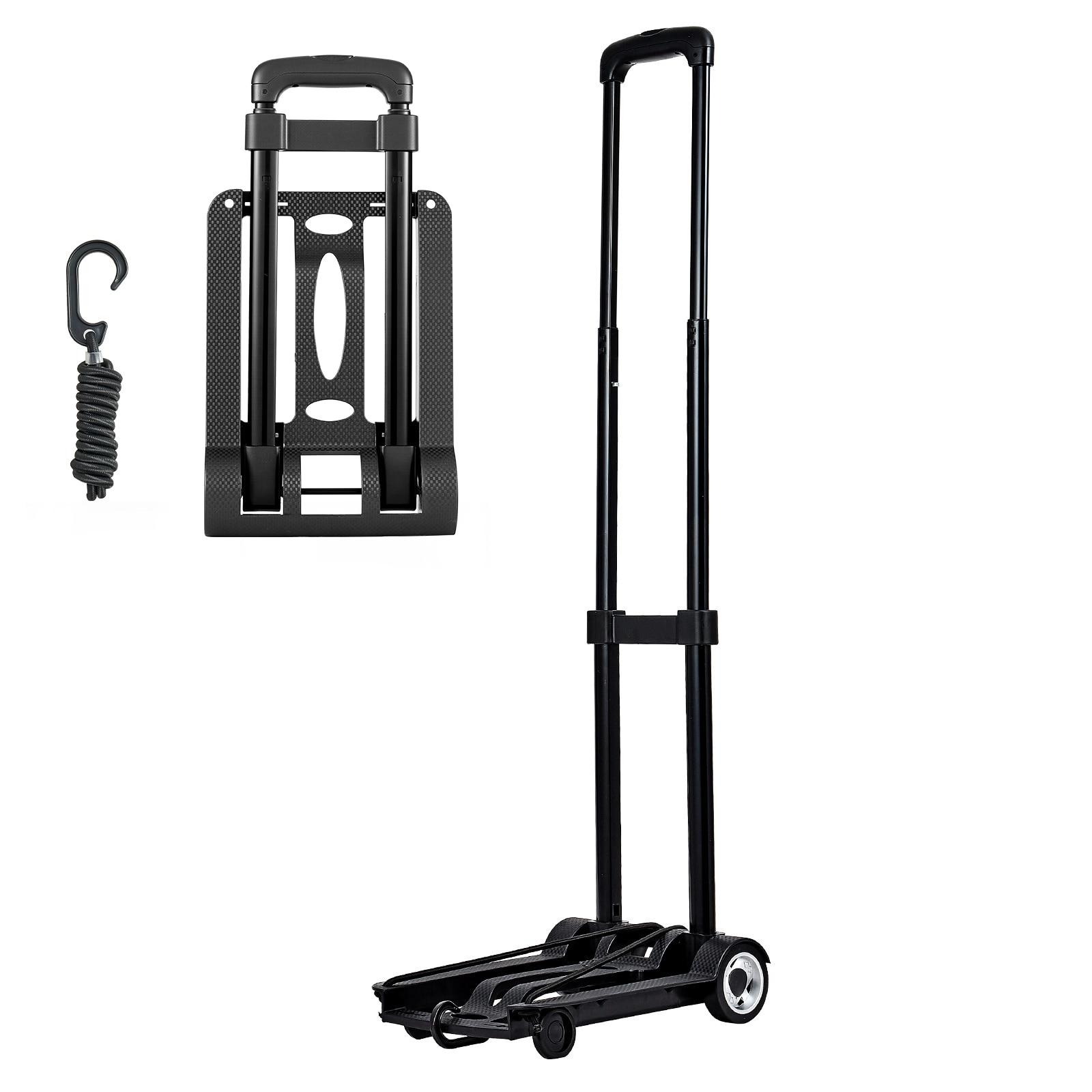 Folding Hand Truck 110 Lbs Platform Cart Dolly Trolley Cart For Moving_voghion.com